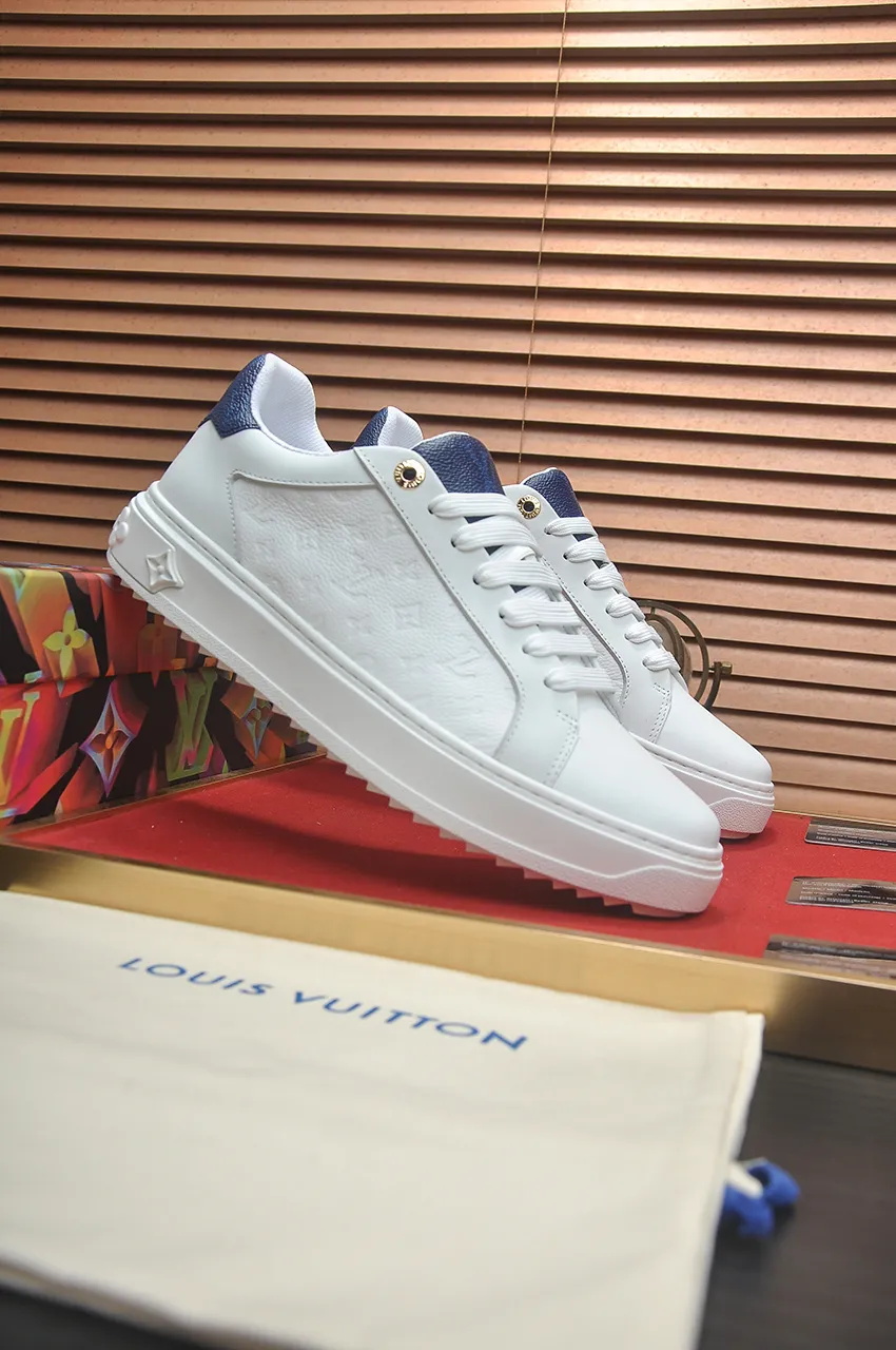Men's shoes 💰540💶[LOUIS VUITTON] Original order price (water-dyed cowhide lining) new model 🍀LV Louis Vuitton * - top version of LV classic trendy shoes! Made of imported original cowhide, water-dyed cowhide lining, and original wear-resistant rubber outsole! High quality products! Code number 38-45 (45 is custom-made and cannot be returned or exchanged)